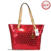 michael kors jet set spiegel metalen groot rood bakken Tassen Bedford baz9g703